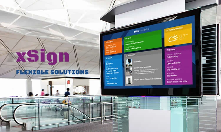 xSign &mdash; flexible solutions for any space